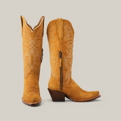 E8001 Gamuza Oro Leather Sole