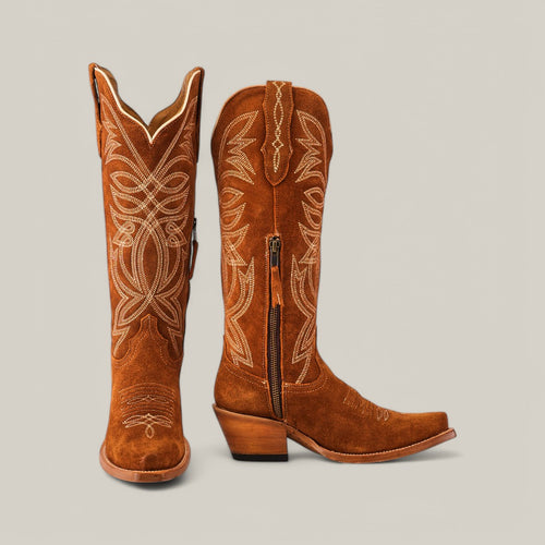 E8006 Gamuza Almond Leather Sole