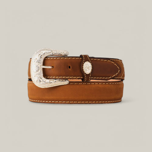 Honey Plain Belt - Silver Buckle