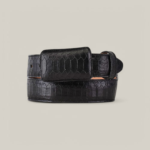 Python Print Black - Cowboy Buckle