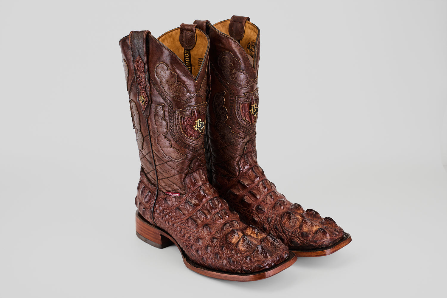 James - Brown - Square Toe (Alligator Head)