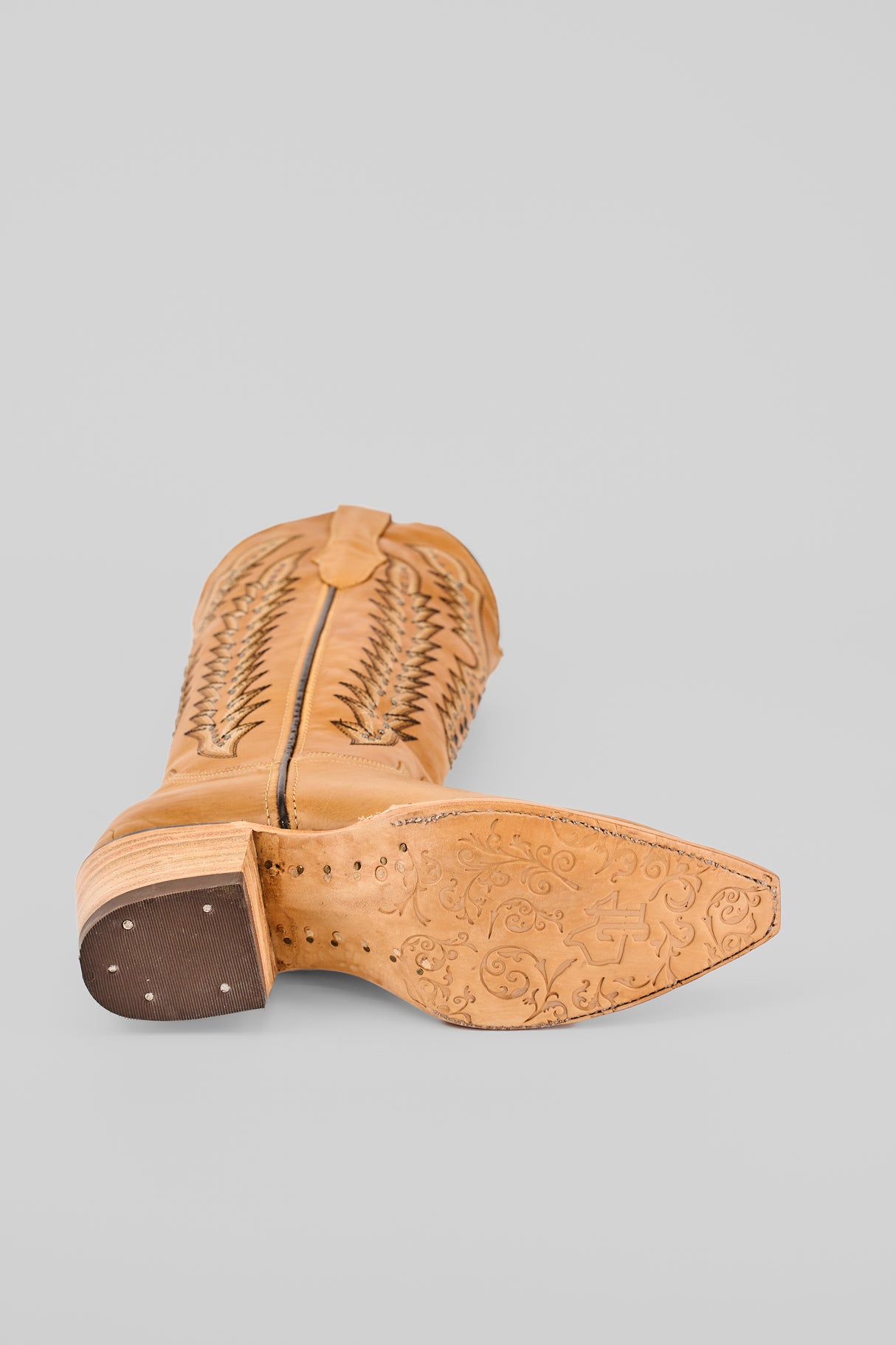 Alana Gold - Tall Shaft - Snip Toe