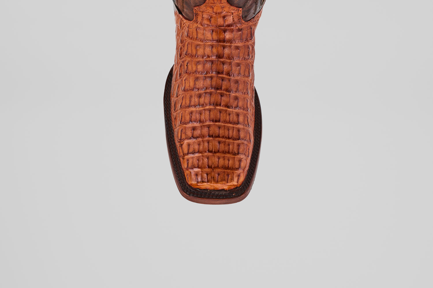 Rhodes HornBack - Brandy - Rodeo Toe