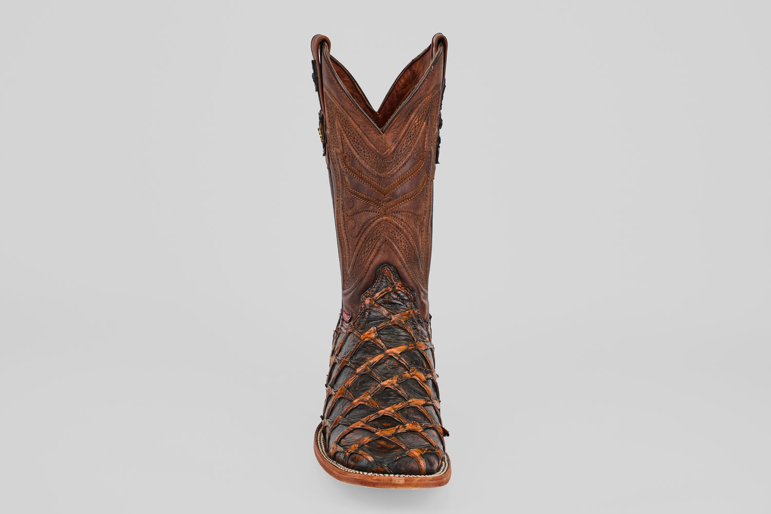 Conor - Rustic Cognac - Square Toe