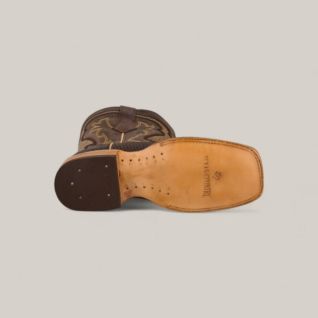 Walker - Brown - Square Toe