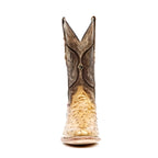 Austin Ostrich Boots - Antiguo - Punta Roper (AV201)