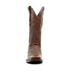 Grisly Brown Cowboy Boots - Rodeo Toe (E50)