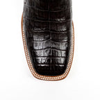 Botas Ranger Caiman Belly - Marrón - Punta Cuadrada