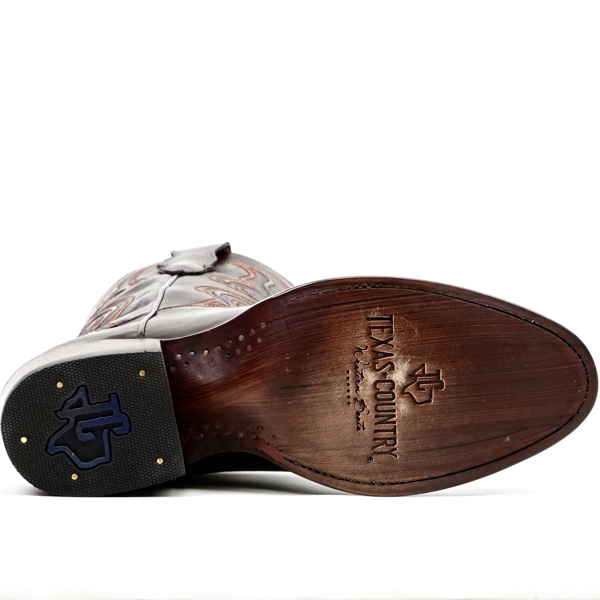 Boney Cowboy Boots - Clayton Chocolate - Roper Toe