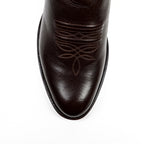 Boney Cowboy Boots - Clayton Chocolate - Roper Toe