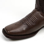 Cleyton Brown Cowgirl Boots - Short Shaft - Rodeo Toe (E847)