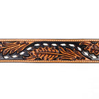 Hand-Tooled Leather Belt (MOD 2)