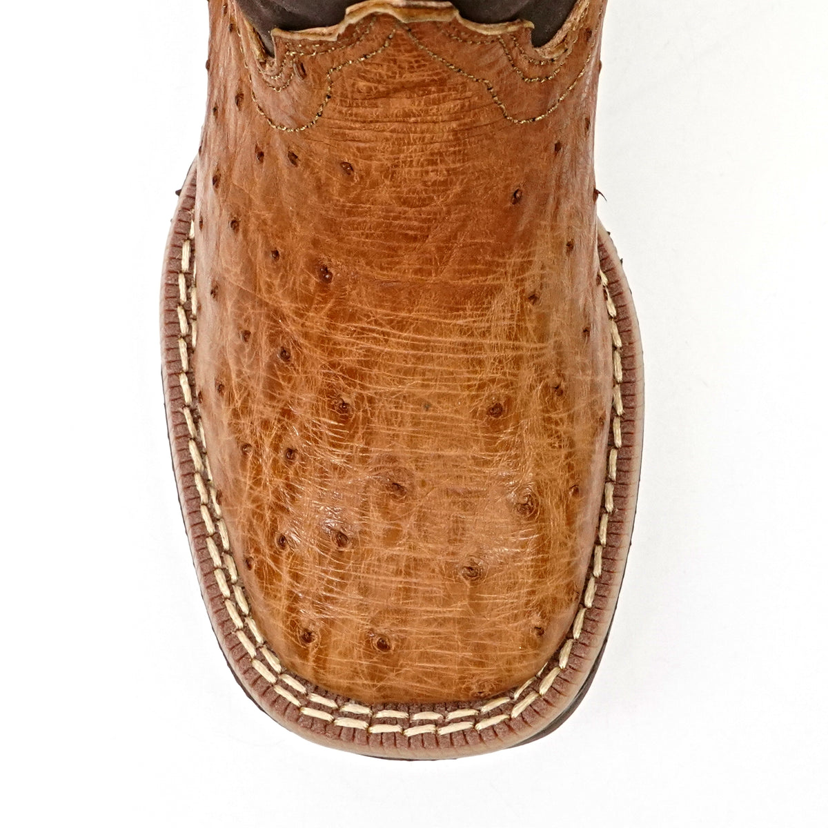 Ostrich Shedron Kids Boots - Double-Density Sole - Square Toe