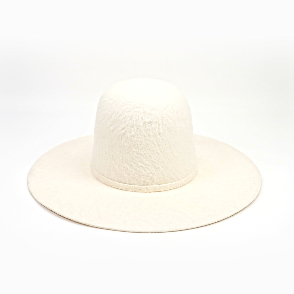 TC Hats - 6X Open Crown Grizzly - Winter White