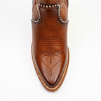 Linda Orange - Tall Shaft - J Toe