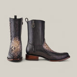 Exotic Python - Natural - Narrow Square Toe