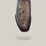 Exotic Python - Natural - Narrow Square Toe