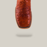 Thompson - Brick - Square Toe Mens Boots