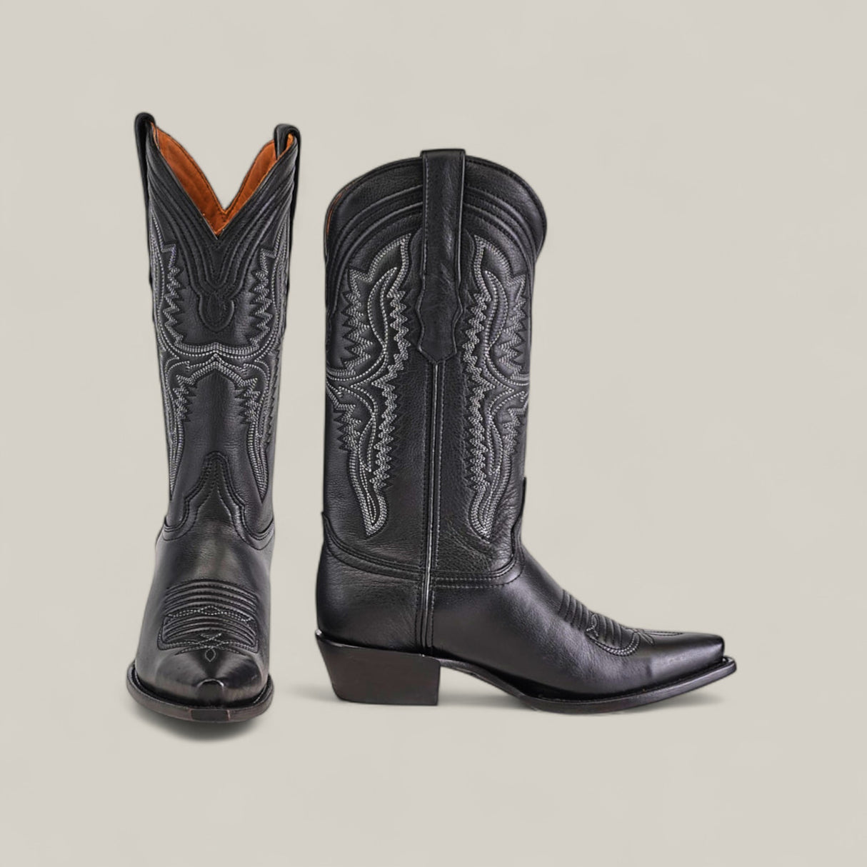 Athala Black - Mid Shaft - Snip Toe