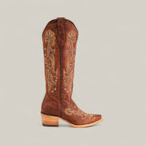 Fannie Brick - Tall Shaft - Snip Toe