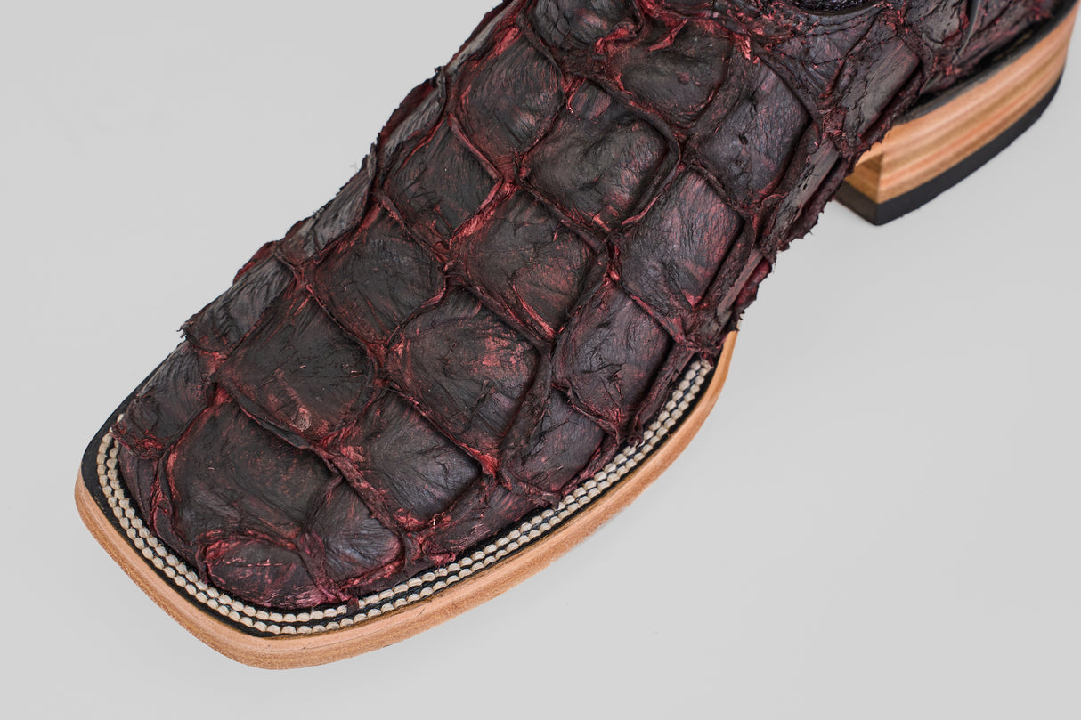 Conor - Matte Black Cherry - Square Toe