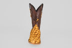 Connor Pirarucu Fish Boots - Canary - Square Toe (PZ60)