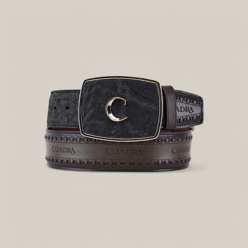 BC313 Black Elephant Laser & Woven Belt