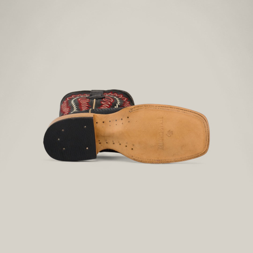 Walker - Black - Square Toe